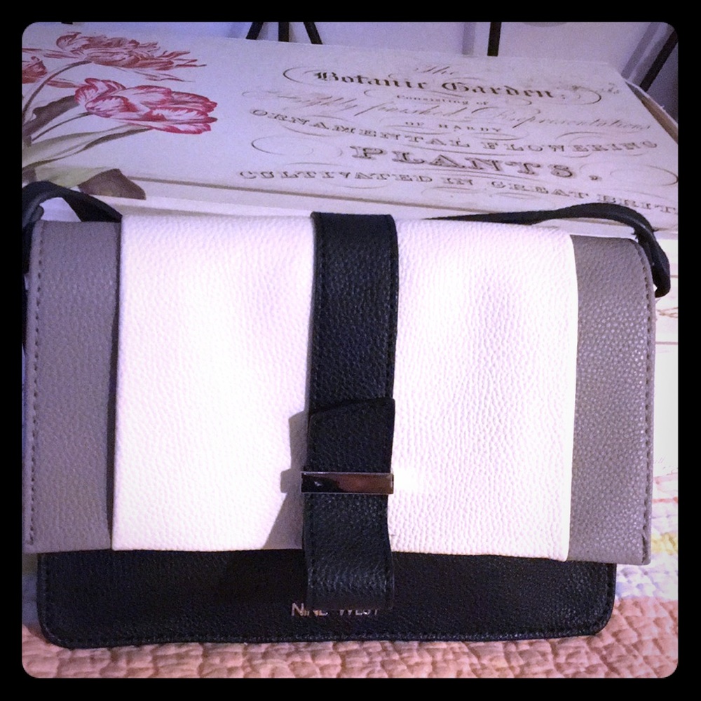 Nine West Tri-Color Crossbody Bag